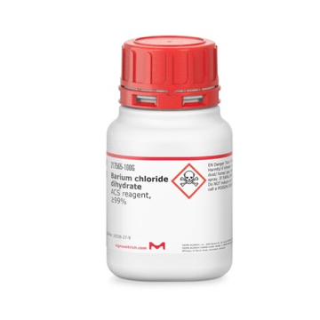 Sigma Aldrich 217565 Barium chloride dihydrate ACS reagent, ≥99% 100 gr