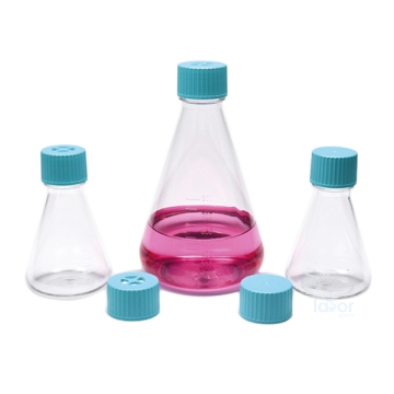ISOLAB ERLEN PETG “Düz Kapaklı”  “Hücre Kültürü için”  “ Steril ”  250 mL / 12 Adet