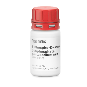 Sigma-Aldrich P8296 5-Phospho-D-ribose 1-diphosphate pentasodium salt ≥75% (HPLC)  25 mg