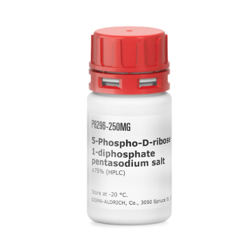 Sigma-Aldrich P8296 5-Phospho-D-ribose 1-diphosphate pentasodium salt ≥75% (HPLC)  25 mg