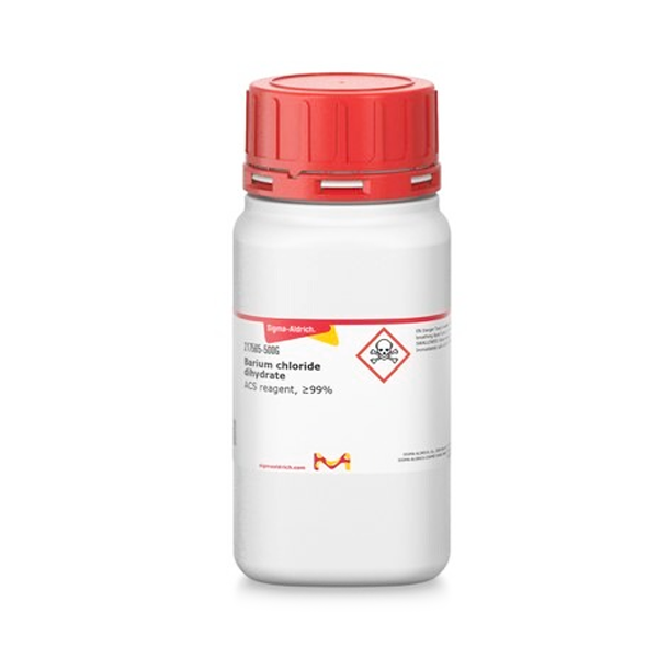 Sigma Aldrich 217565 Barium chloride dihydrate ACS reagent, ≥99% 2.5 kg