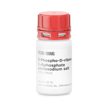 Sigma-Aldrich P8296 5-Phospho-D-ribose 1-diphosphate pentasodium salt ≥75% (HPLC) 100 mg