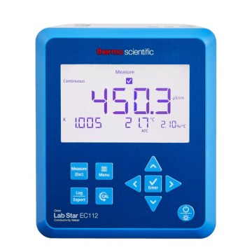 Orion™ Lab Star EC1125 Masa Tipi İletkenlik/TDS/Tuzluluk/Sıcaklık Ölçer GLP Uyumlu 0.00 μS... 500.0 mS/0.00 ppm... 500.0 ppt/0.0... 80.0 ppt/−5.0... 105.0 °C