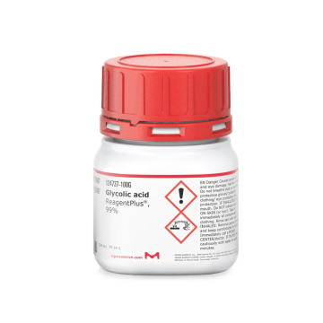 Sigma-Aldrich 124737 Glycolic acid ReagentPlus® 99% CAS No.: 79-14-1 100 gr