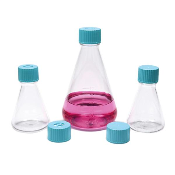 ISOLAB Erlen Petg “Filtreli Kapaklı”  “Hücre Kültürü İçin”  “ Steril ”  1000 ml / 4 Adet
