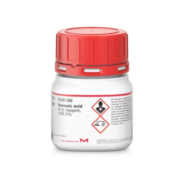 Sigma-Aldrich 242381 Benzoic acid ACS reagent, ≥99.5% 100 gr