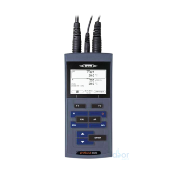 WTW ProfiLine pH/Cond 3320 Portatif pH, İletkenlik Ölçer SET 2  SenTix 41 / TetraCon 325 İle  -2,000... 19.999 pH / ±2500 mV / -5 °C... 105,0 °C
