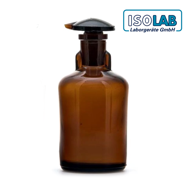 ISOLAB Şişe - Damlatma - Cam - Amber - 100 mL