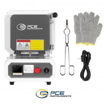 PCE MOV 60 Mufla Fırını (Kül Fırını) RT+20... 1000 °C / Hazne Boyutu: 100 x 100 x 100 mm