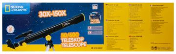 BRESSER NATIONAL GEOGRAPHIC 50/600 AZ Teleskop - Bresser National Geographic 50/600 AZ Telescope