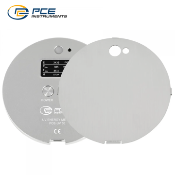 PCE UV 50 UV Enerji ölçer UV Işınım Şiddeti: 0... 40.000 mW/cm² / UV Enerjisi: 0... 999999 mJ/cm² / Sıcaklık: - 55... + 125 °C