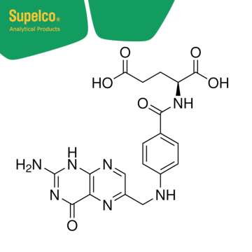Sigma-Aldrich PHR1035 Folic acid Pharmaceutical Secondary Standard; Certified Reference Material CAS No.: 59-30-3 1 gr