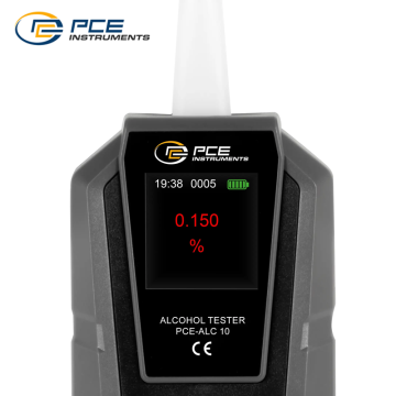 PCE ALC 10 Kişisel Alkolmetre  (Kandaki Alkol Değeri için) % 0... 0,4 BAC, Dikkat: Hijyenik sebeplerden dolayı iade veya değişim yoktur!!!