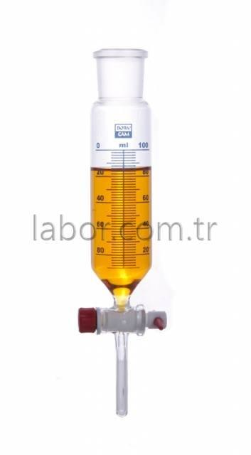 Borucam Silindirik Ayırma Hunisi 100 ml