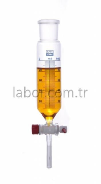Borucam Silindirik Ayırma Hunisi 100 ml