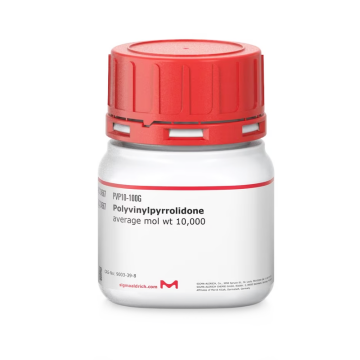 Sigma-Aldrich PVP10 Polyvinylpyrrolidone average mol wt 10,000 12 kg