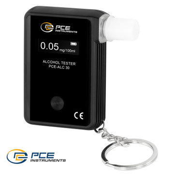 PCE ALC 30 Kişisel Alkolmetre (Kandaki Alkol Değeri için) 0... 4 g/L Dikkat: Hijyenik sebeplerden dolayı iade veya değişim yoktur!!!
