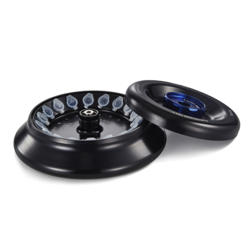 DLAB AS18-5 Rotor Kapaklı, sabitleme klipsli ve O'ringli alüminyum alaşım rotor kiti, 15000rpm, 5ml*18, D3024 ve D3024R ile birlikte kullanılır