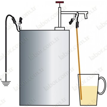 Bürkle 5603-1100 Ayak Pompası (Solventler İçin)