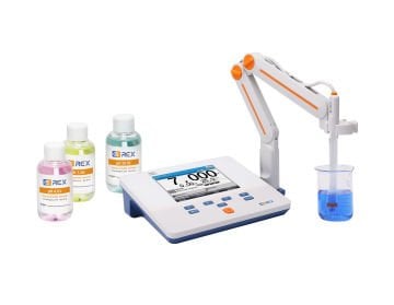 REX PH300F Masaüstü pH Metre -2.00 ila 20.00 Ph & -5 ila 110 ºC GLP özellikli E-301-QC elektrod ve stand dahil
