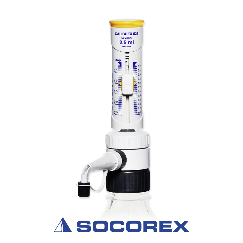 SOCOREX Calibrex™ organo 525 Dispenser 0.1 - 1 mL