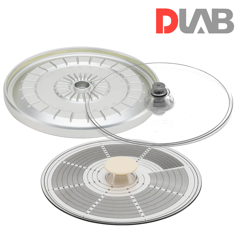 DLAB AC24 Kapaklı ve Okuma Diskli Hematokrit Rotor Kiti, 12000 rpm, 24 x Kapiler Tüp, DM1424 ile kullanılır