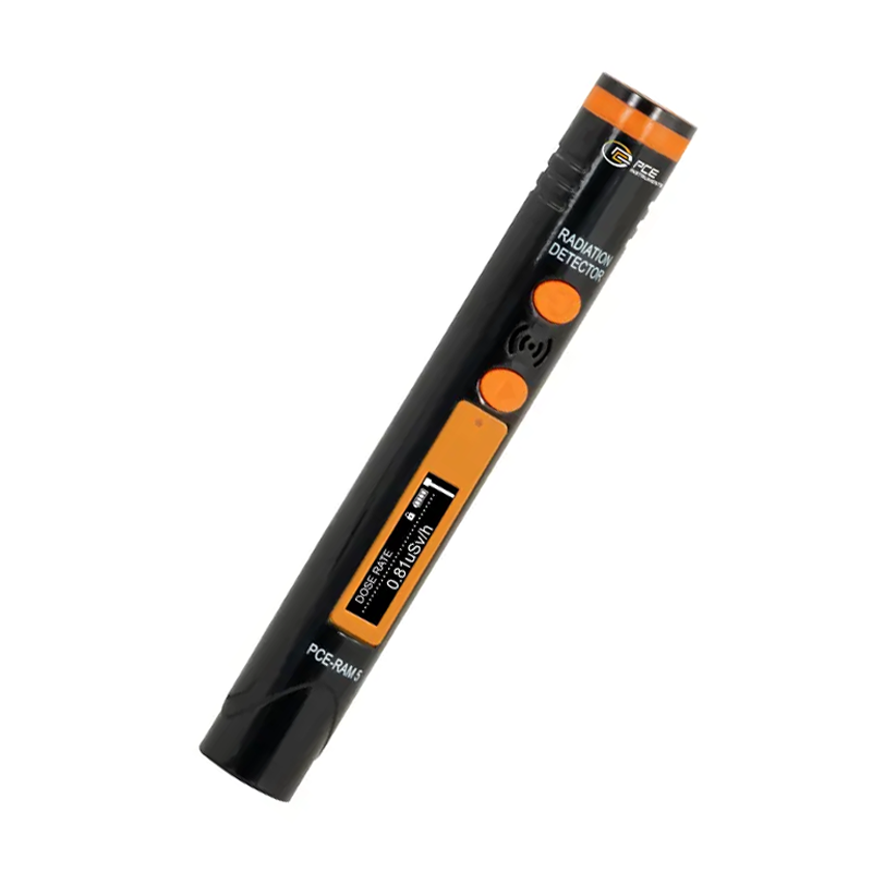 PCE RAM 5 β-, γ- ve X Işını Radyasyonu Ölçer 137 Cs y bazında 0.05 μSv… 50 mSv