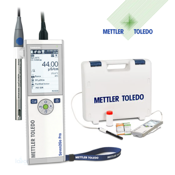 METTLER TOLEDO Seven2Go İletkenlik Ölçer S7 Kiti ve Inlab 738-ISM IP67 İletkenlik Elektrodu ve Taşıma Çantası ile