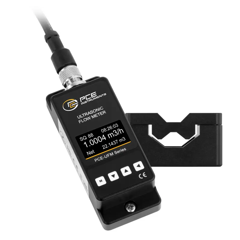 PCE UFM 15 Sabit Kurulum için Ultrasonik Debimetre 0.1... 5 m/s