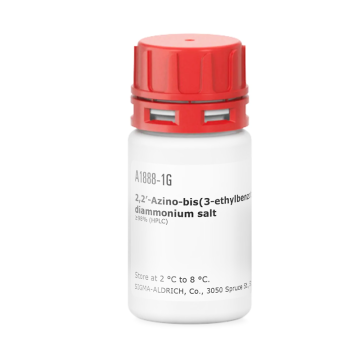 Sigma-Aldrich A1888 2,2′-Azino-bis(3-ethylbenzothiazoline-6-sulfonic acid) diammonium salt ≥98% (HPLC) 5 gr