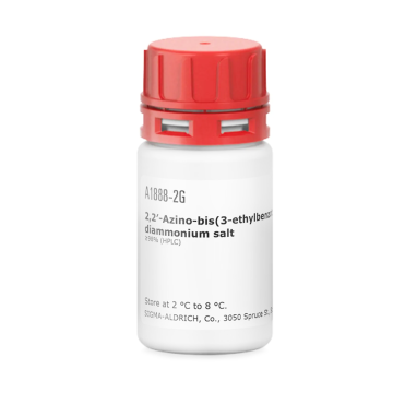 Sigma-Aldrich A1888 2,2′-Azino-bis(3-ethylbenzothiazoline-6-sulfonic acid) diammonium salt ≥98% (HPLC) 5 gr