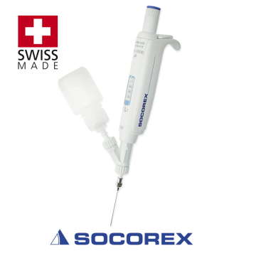 SOCOREX Acura® self-refill 865 Mikro Dispenser Pipet (Otomatik Dolumlu)  5 - 50 µL