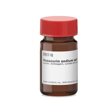 Sigma-Aldrich R7017 Resazurin sodium salt powder, BioReagent, suitable for cell culture 5 gr