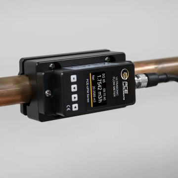 PCE UFM 25 Sabit Kurulum için Ultrasonik Debimetre 0.1... 5 m/s