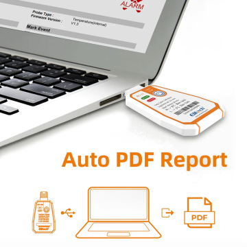 Elitech RC-17 USB PDF Tek Kullanımlık Veri Kaydedici -30 °C ~ 70 °C