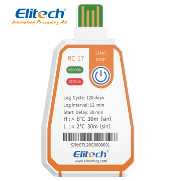 Elitech RC-17 USB PDF Tek Kullanımlık Veri Kaydedici -30 °C ~ 70 °C