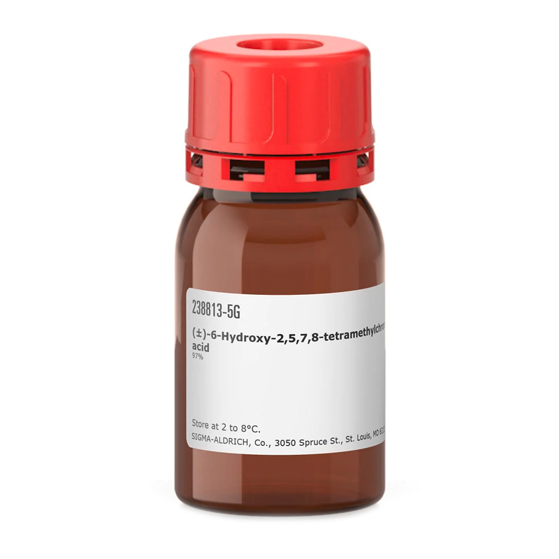 Sigma-Aldrich 238813 (±)-6-Hydroxy-2,5,7,8-tetramethylchromane-2-carboxylic acid 97% 5 gr