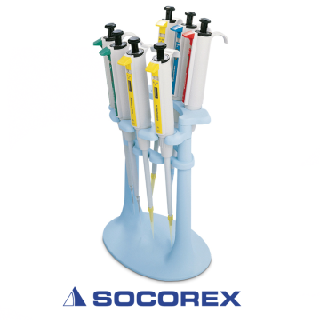 SOCOREX In-lineTM universal 337 Pipet Standı Nane Yeşili