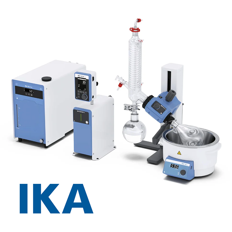 IKA RV 3 V Starter Solution Rotary Evaporatör Dikey Tip 20... 300 rpm / RT... 99 °C