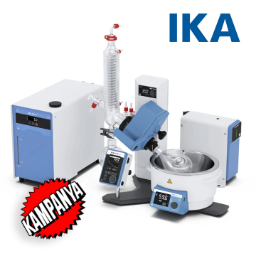 IKA RV 3 V Starter Solution Rotary Evaporatör Dikey Tip 20... 300 rpm / RT... 99 °C