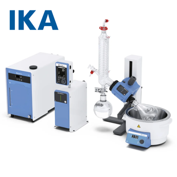 IKA RV 3 V Starter Solution Rotary Evaporatör Dikey Tip 20... 300 rpm / RT... 99 °C
