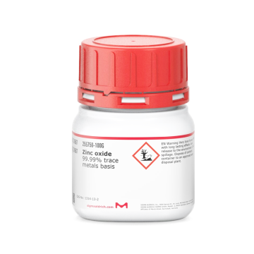Sigma-Aldrich 255750 Zinc oxide 99.99% trace metals basis 100 gr