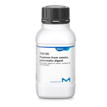 Sigma-Aldrich 70169 Peptone from casein, pancreatic digest Pancreatic digest of casein, suitable for microbiology 500 gr