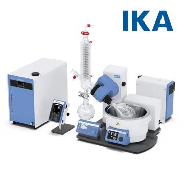 IKA RV 10 digital V Starter Solution Rotary Evaporatör Motorlu Dikey Tip 5... 280 rpm / RT... 180 °C / 1500 cm2