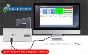 Linshang Technology LS108D Mercek Geçirgenlik Ölçer IR 850 nm/940 nm, VLT 550 nm