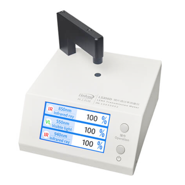 Linshang Technology LS108D Mercek Geçirgenlik Ölçer IR 850 nm/940 nm, VLT 550 nm