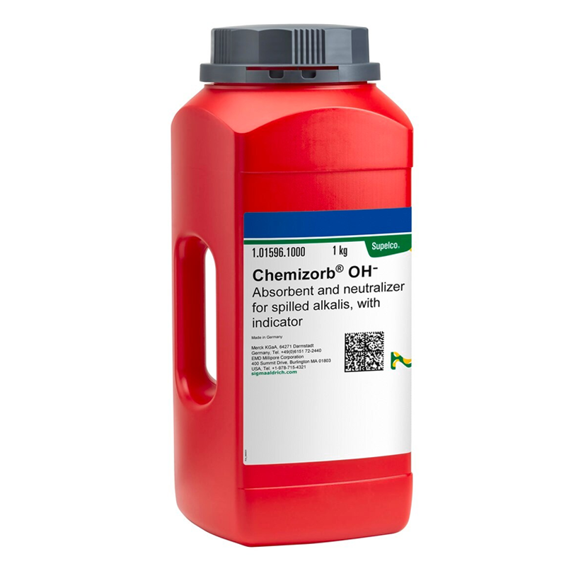 Merck 101596 Chemizorb® OH⁻ Dökülen Alkalinler için Absorbent ve Nötralizer