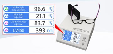 Linshang Technology LS108 Işık Geçirgenlik Ölçer VL 380-760 nm / Mavi Işık 430 nm / UV 395 nm / UV400