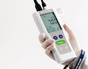 Mettler Toledo Fivego™  DO Ölçer F4 Saha Kiti LE621 Elektrodu ve Taşıma Çantası ile 0.00... 45.0 mg/L (ppm)