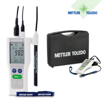 Mettler Toledo Fivego™  DO Ölçer F4 Saha Kiti LE621 Elektrodu ve Taşıma Çantası ile 0.00... 45.0 mg/L (ppm)